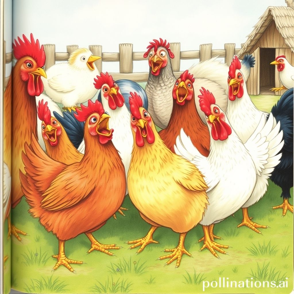 why do chickens make noise
